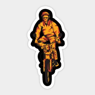 BUSTLES MOTORCYCLE Sticker